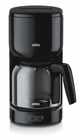 Braun PurEase KF 3120 kaffemaskine sort 1000W
