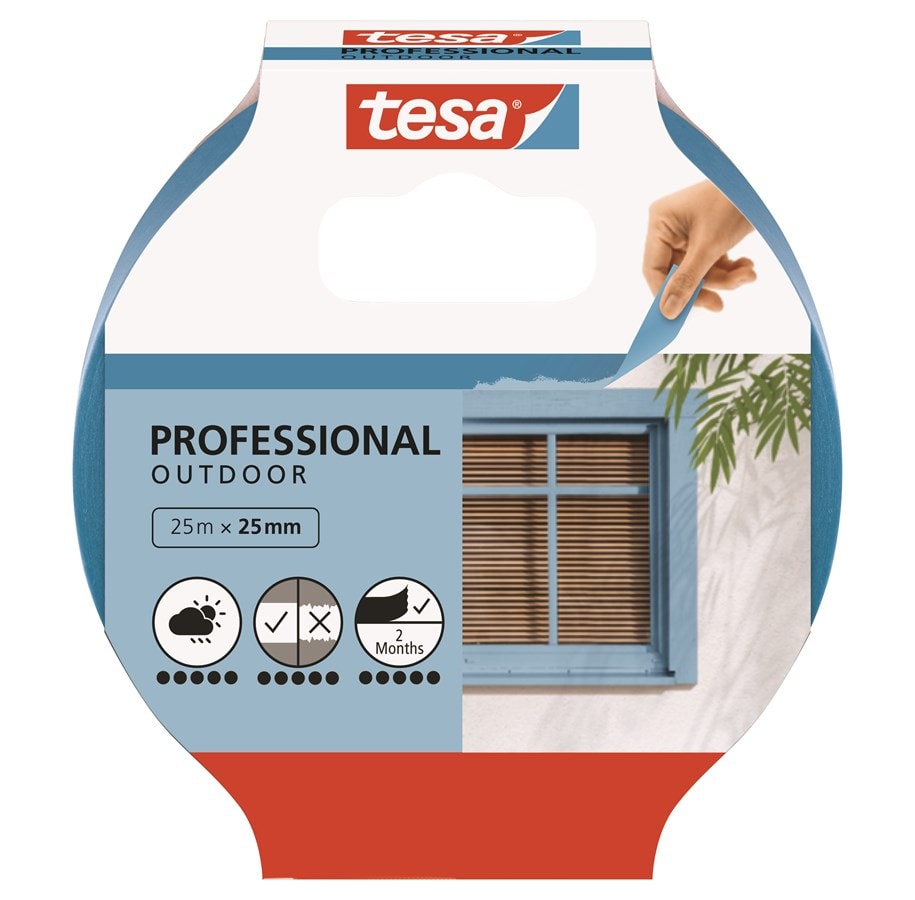 Tesa malertape Professional Outdoor 25 m x 38 mm