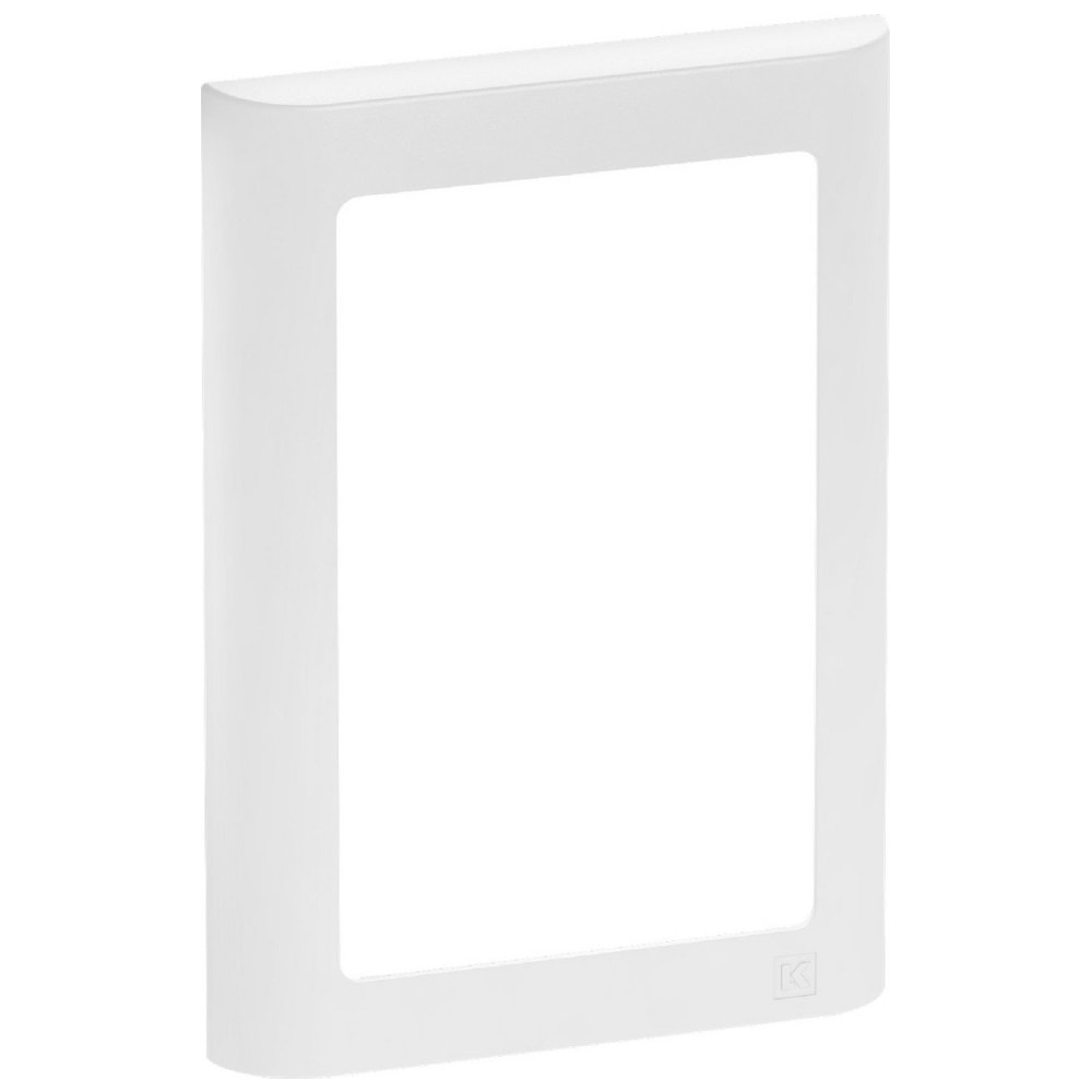 LK Fuga Soft designramme hvid 1 1/2 modul