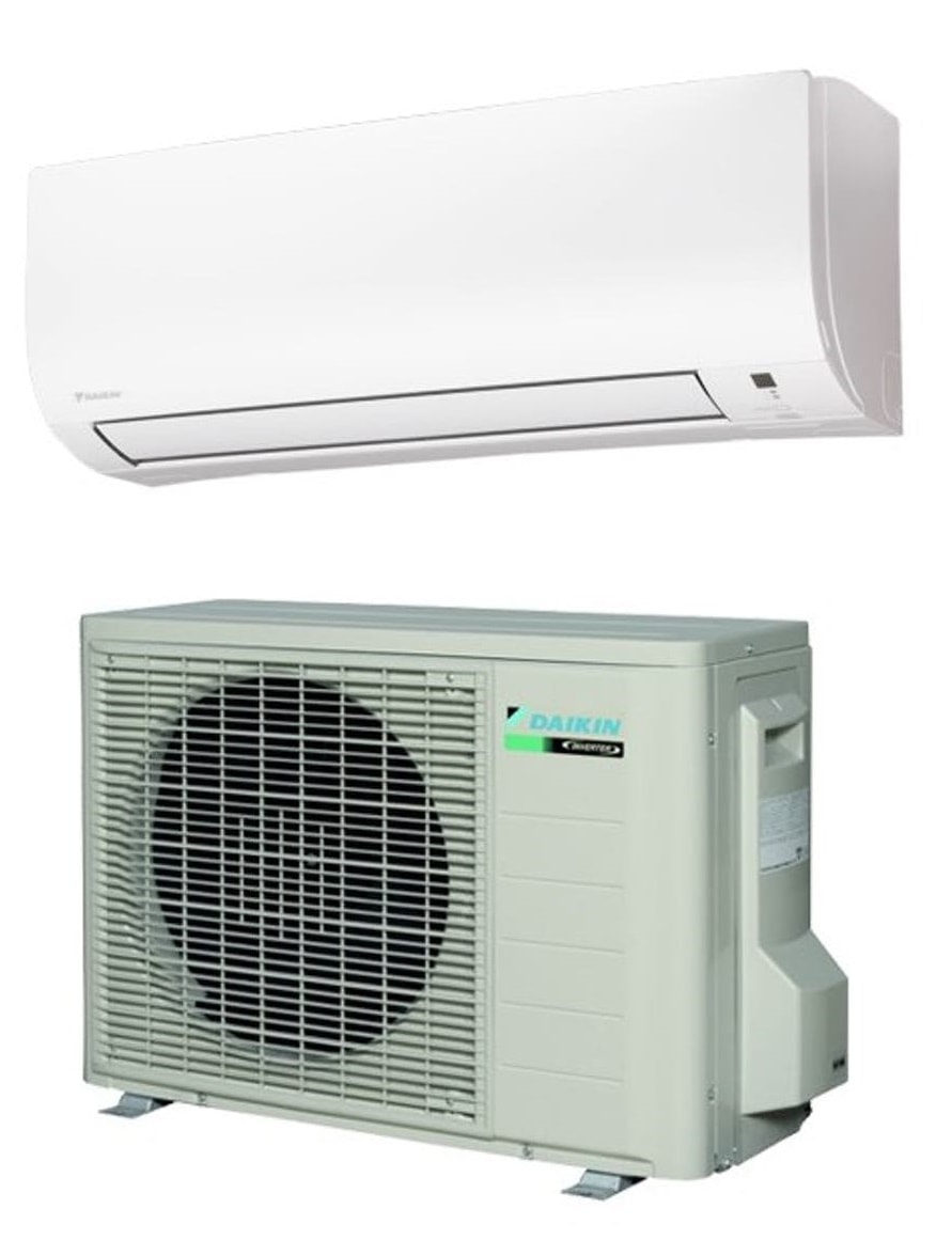 Daikin SX35-R varmepumpe luft-til-luft hvid A++ rum fra 25 - 180 m2 - Brændeovne - pumper og biopejse, Opvarmning
