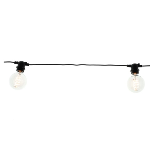 Finn-Lumor Kierre lyskæde / partykæde med 10 LED G80 pærer