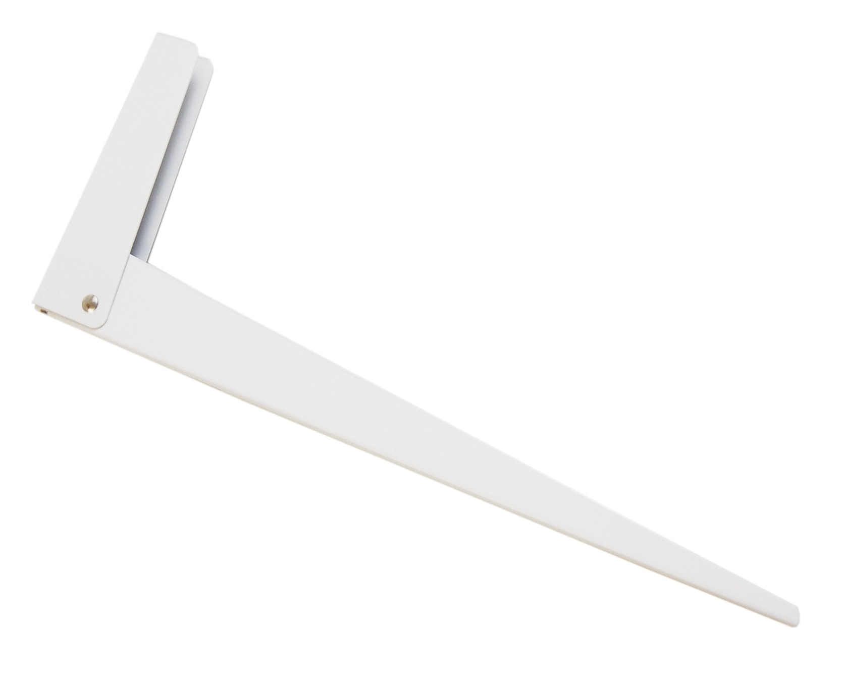 Home It® folding shelf bracket 400 x 160 mm white