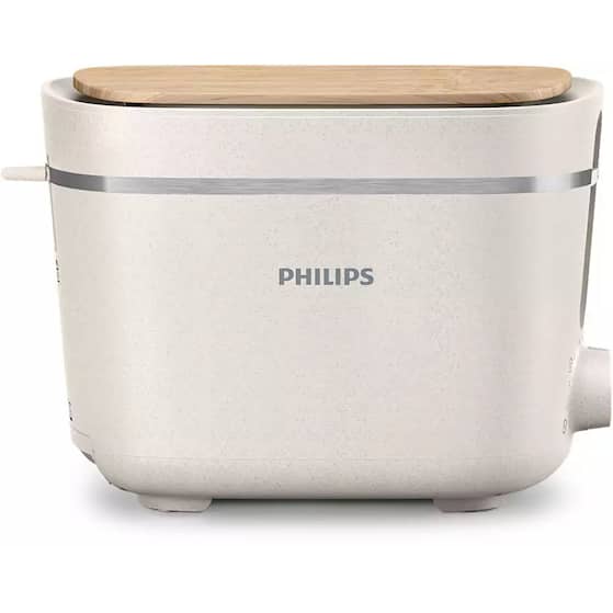 Philips Series 5000 Eco Conscious Edition brødrister hvid silkemat 830W HD2640/10