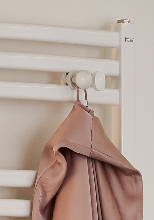 Hafa Krog til håndklædetørrer Ellips krom