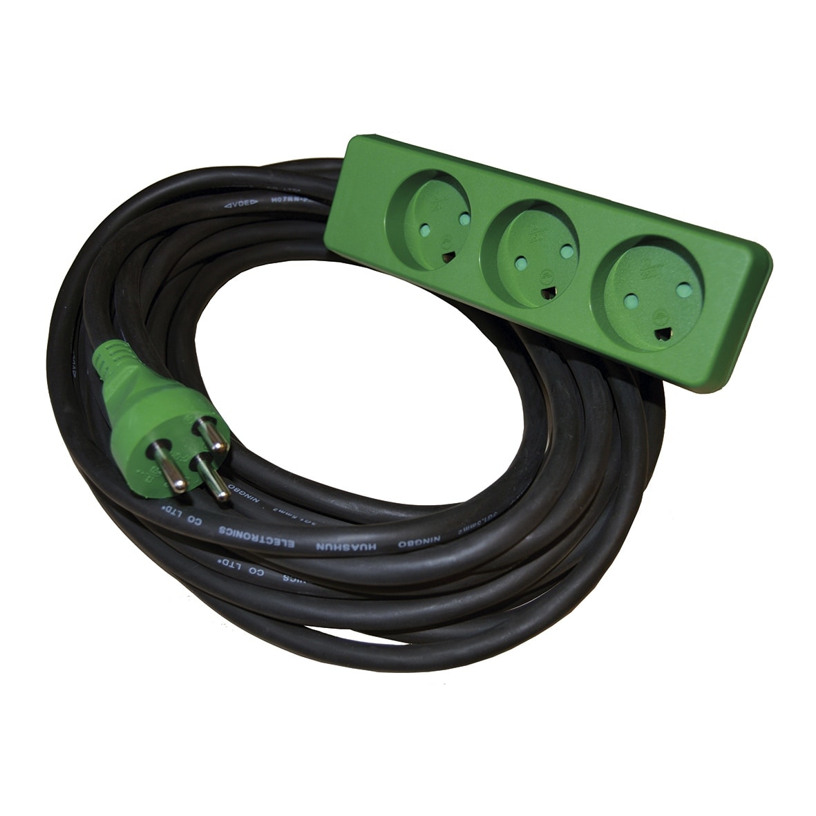 Blue Electric kabelsæt neopren med jord 3x1,5mm2 25 meter