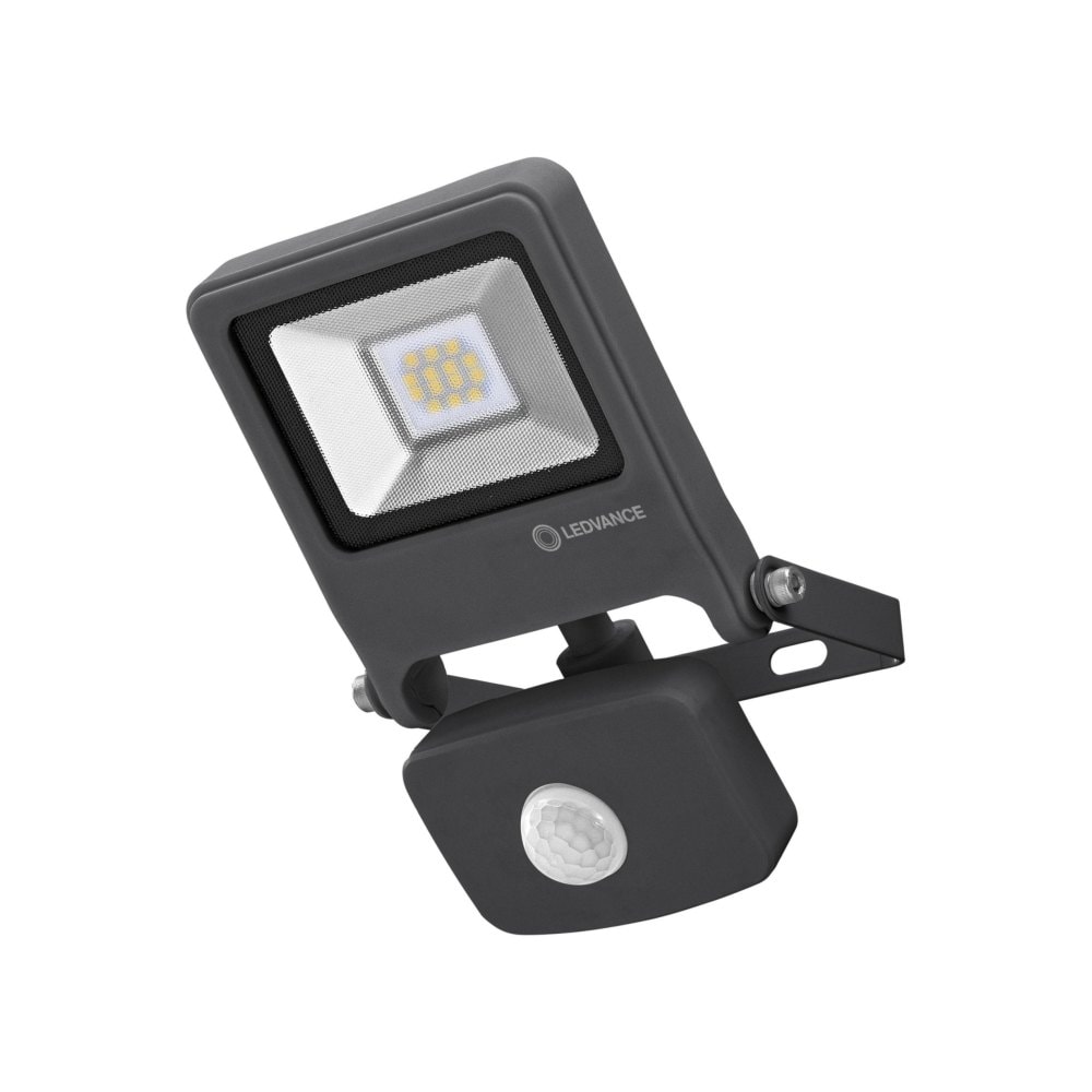 Osram Ledvance Endura Flood væglampe i mørk grå med sensor 20W IP44