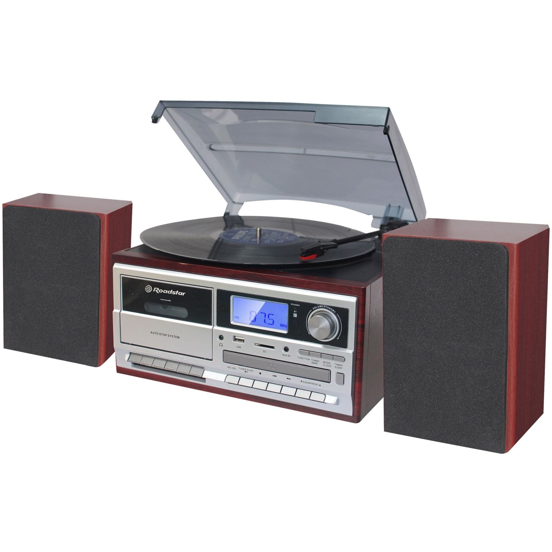 Roadstar HIF-8892E+BT pladespiller med bluetooth