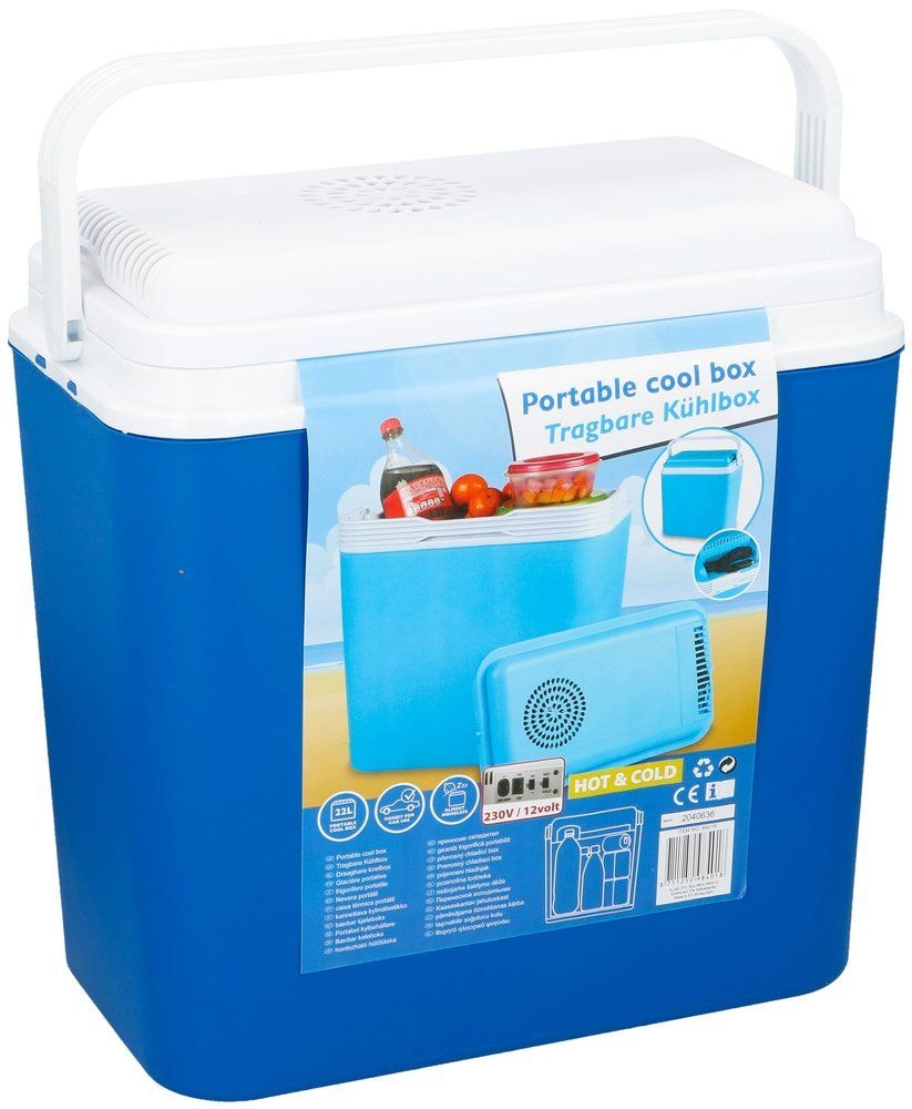 Elektrisk køleboks 12V/230V 22L