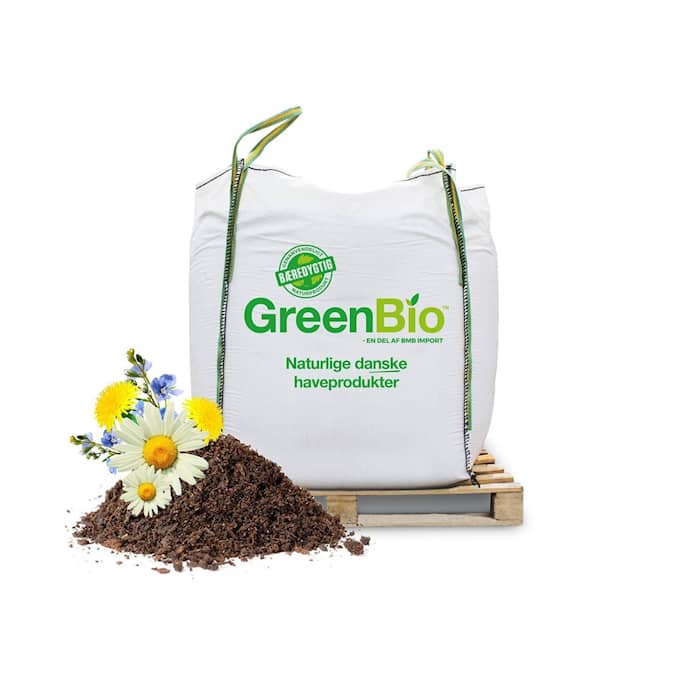 Greenbio blomsterblandingsjord 1000 liter