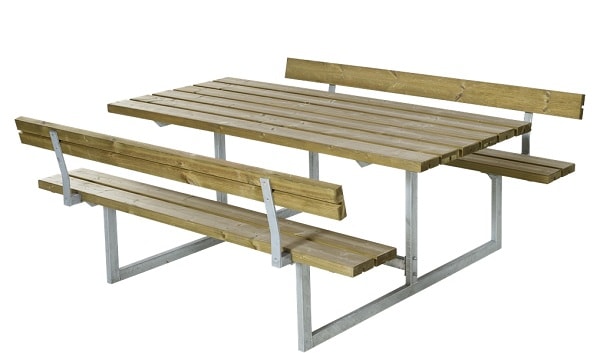 Plus Basic bord/bænkesæt i trykimprægneret 185810-1