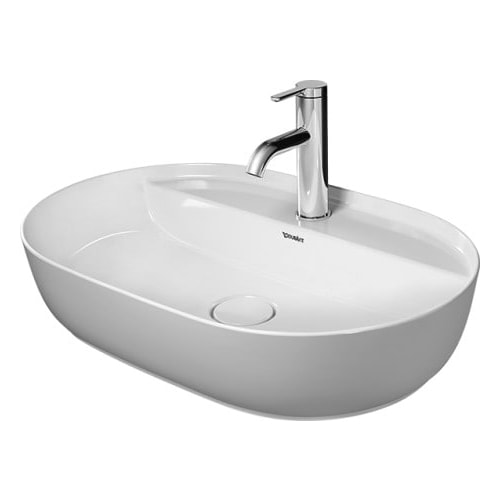 Duravit Luv Bowle vask uden overløb med hanehul 60 x 40 cm