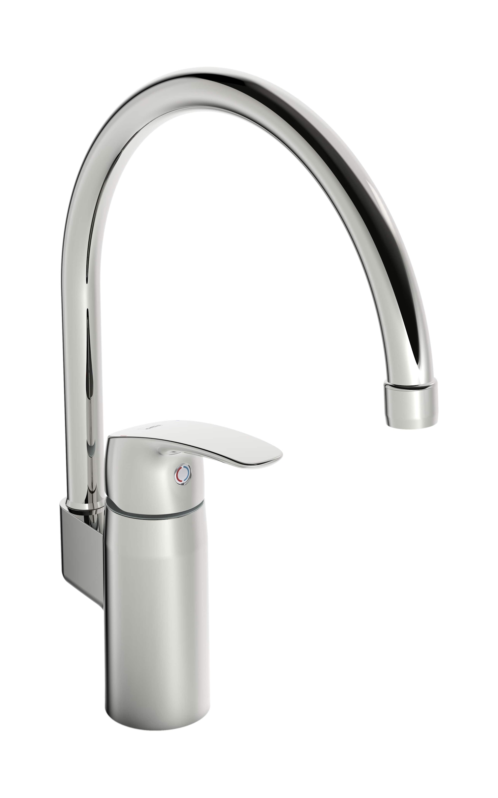 Oras Safira køkkenarmatur i krom høj tud