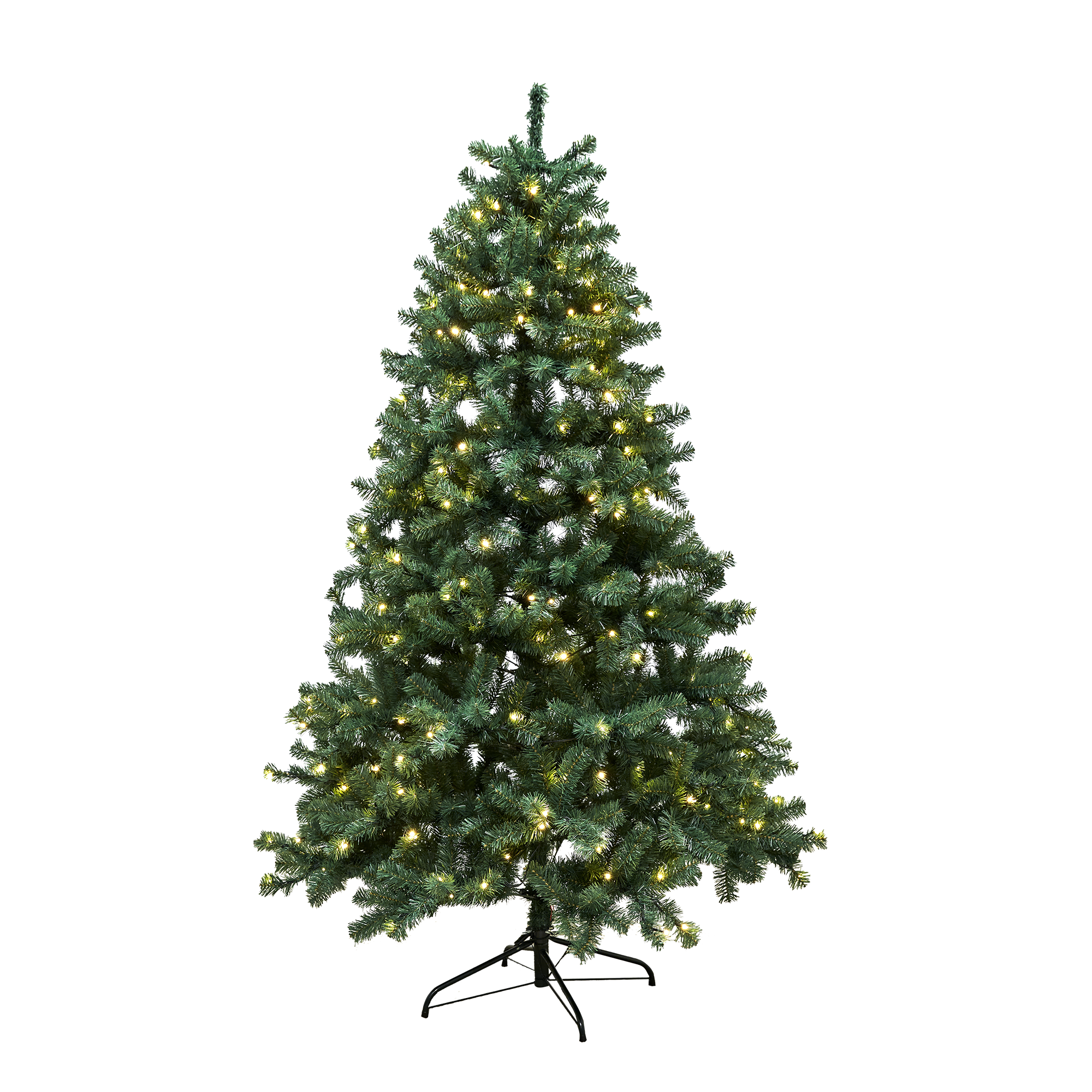 Nordic Winter Aske juletræ med LED PVC Klasse B+ 300 cm