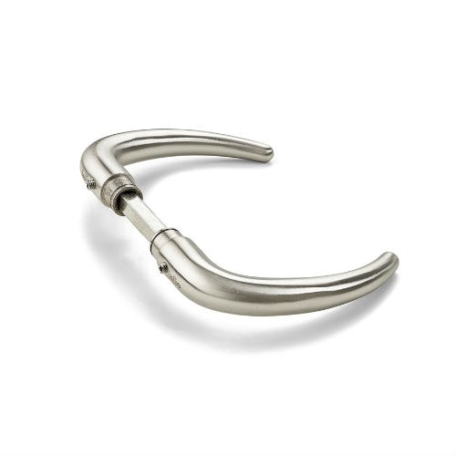 Habo dørgreb Coupé massiv af børstet rustfri stål