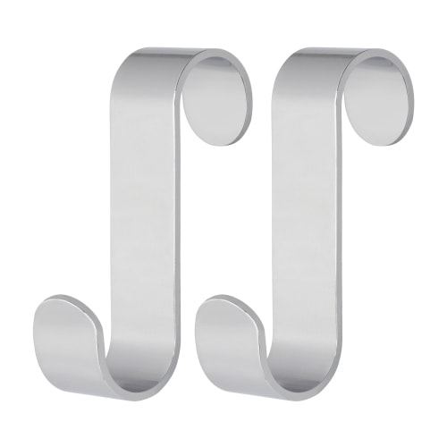 TVS kroge i krom til rør Ø25 mm 2 stk.