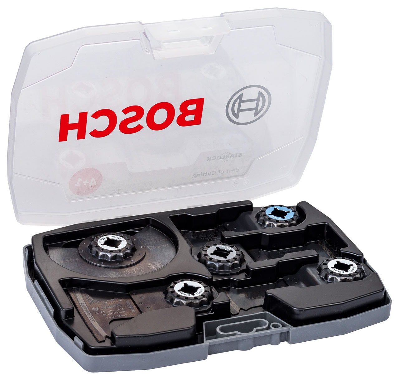 Bosch Træ- og metalskæresæt til multiværktøj, 5 dele AIZ 32 AT; AIZ 32 BSPB; AIZ 32 APB; AII 65 APB; ACZ 85 EB