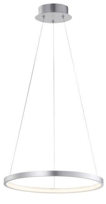 LeuchtenDirekt Circle LED pendel mat alu Ø390 mm