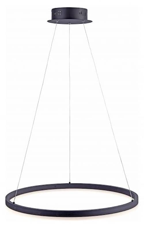 Paul Neuhaus Titus LED pendel/loftlampe antracit dæmpbar Ø60 cm