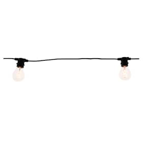 Finn-Lumor Kierre lyskæde / partykæde med 10 LED A60 pærer