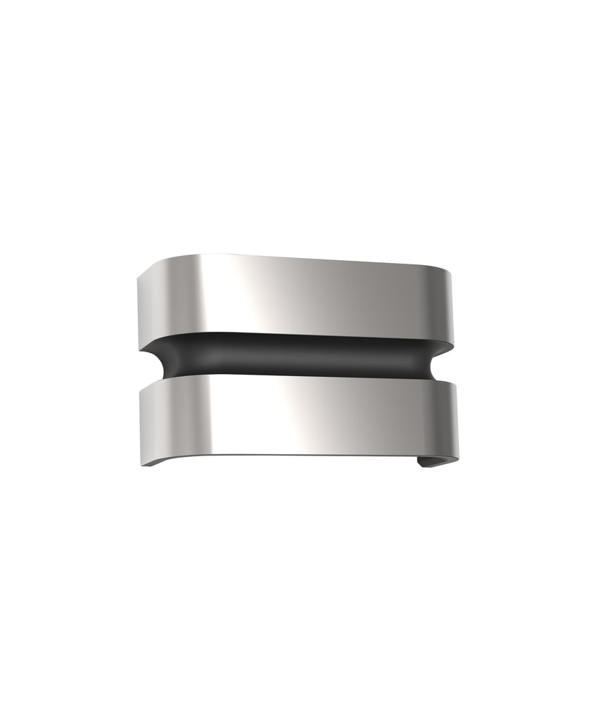 Lutec Maya LED væglampe up/down i rustfri/frost 14,5W IP44