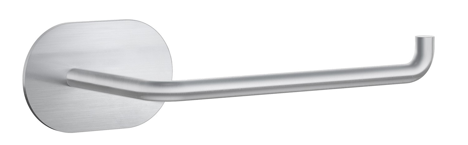 Beslagsboden toiletpapirholder i krom, selvklæbende L160 mm