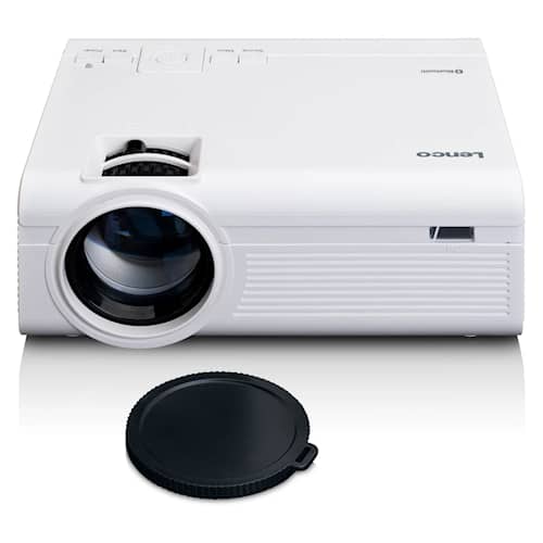 Lenco LPJ-300WH LCD projector med Bluetooth