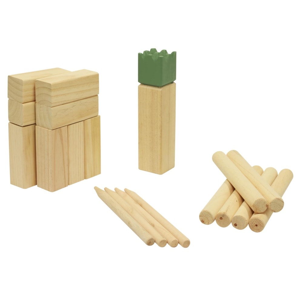 Nordic Games Kubb deluxe vikingespil i træ