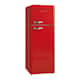 Scandomestic RKF 203 R køleskab med fryseboks rød 172L + 39L
