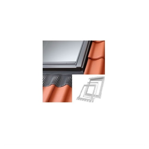 Velux indbygningspakke med BDX EDW MK10 2000 profileret tagmateriale