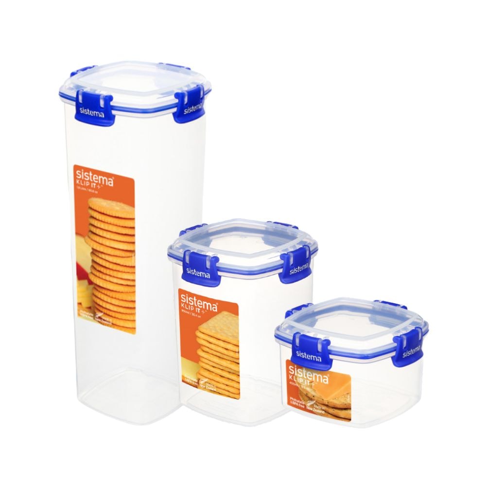 Sistema Klip It Plus Cracker opbevaringsboks 1,8 liter