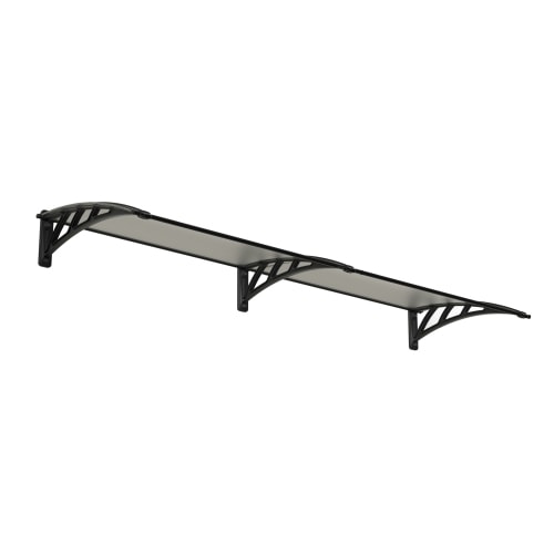 Palram - Canopia Neo 2360 dørbaldakin i grå 237 x 76 x 25 cm