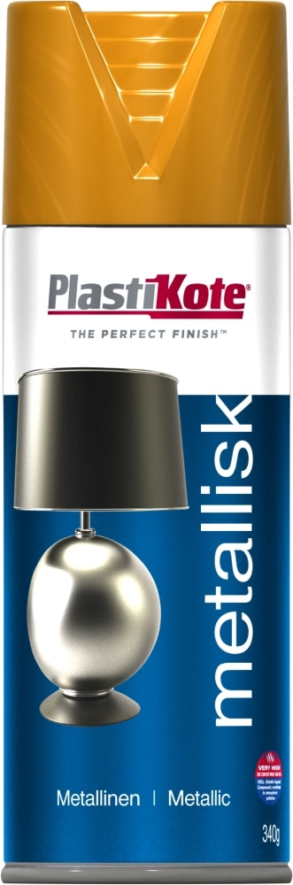 Plasti-kote metallic i farven kobber.Spraydåse med 400 ml.