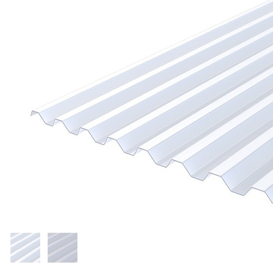 Plastmo Trapez tagplade pc JärboPro klar 104 x 600 cm