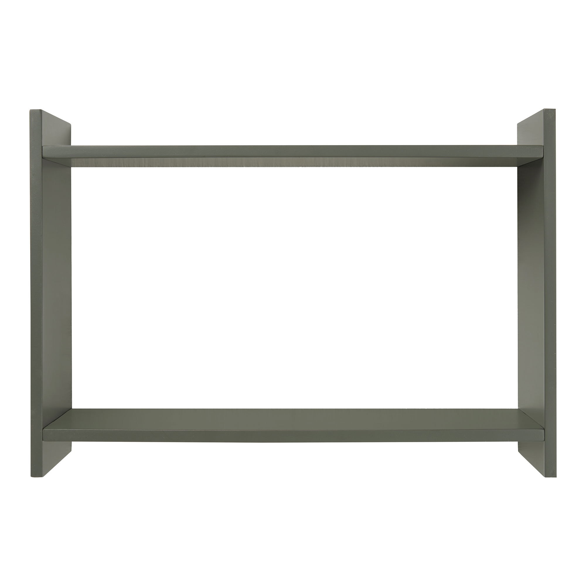 House Nordic Bamberg væghylde, grøn 50 x 14,5 x 35 cm