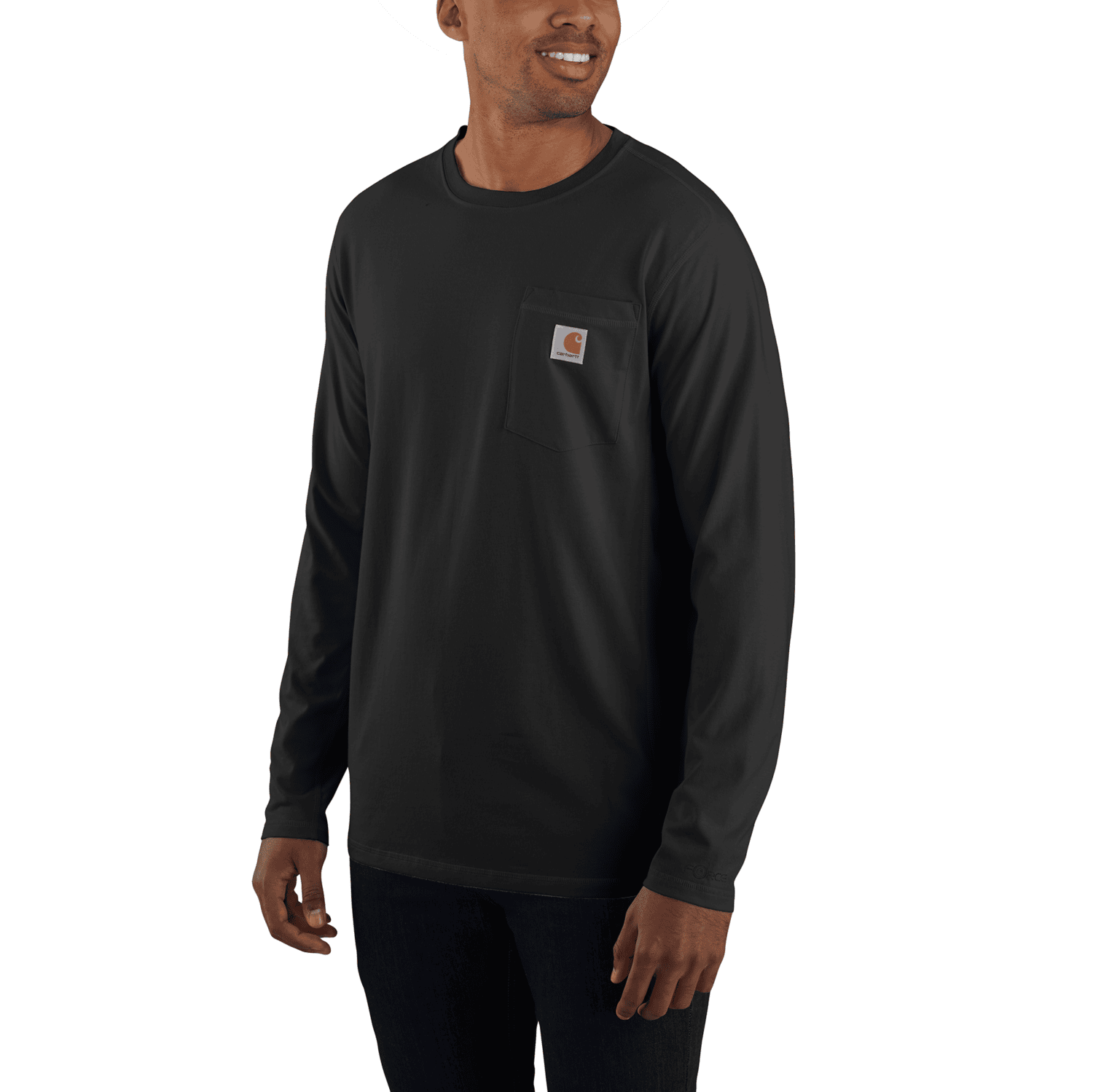 Carhartt Carhartt Force™ Relaxed L/S T-Shirt Men Black 2XL