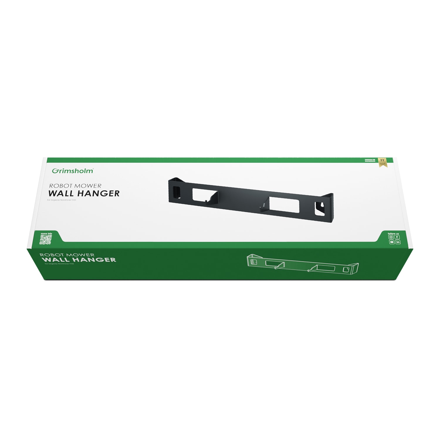 Grimsholm vægbeslag til Segway Navimow i105