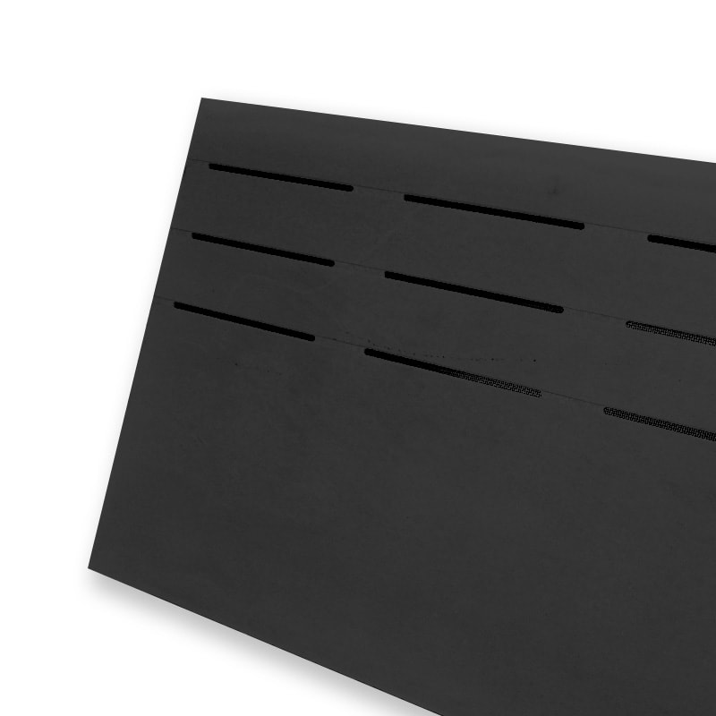 SCG udhængsplade med udluftning glat hvid 4 x 600 x 1200 mm