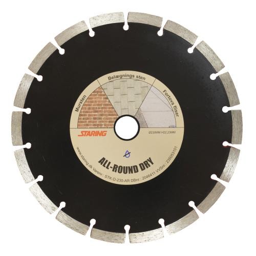 Staring diamantklinge all-round dry Ø230 mm