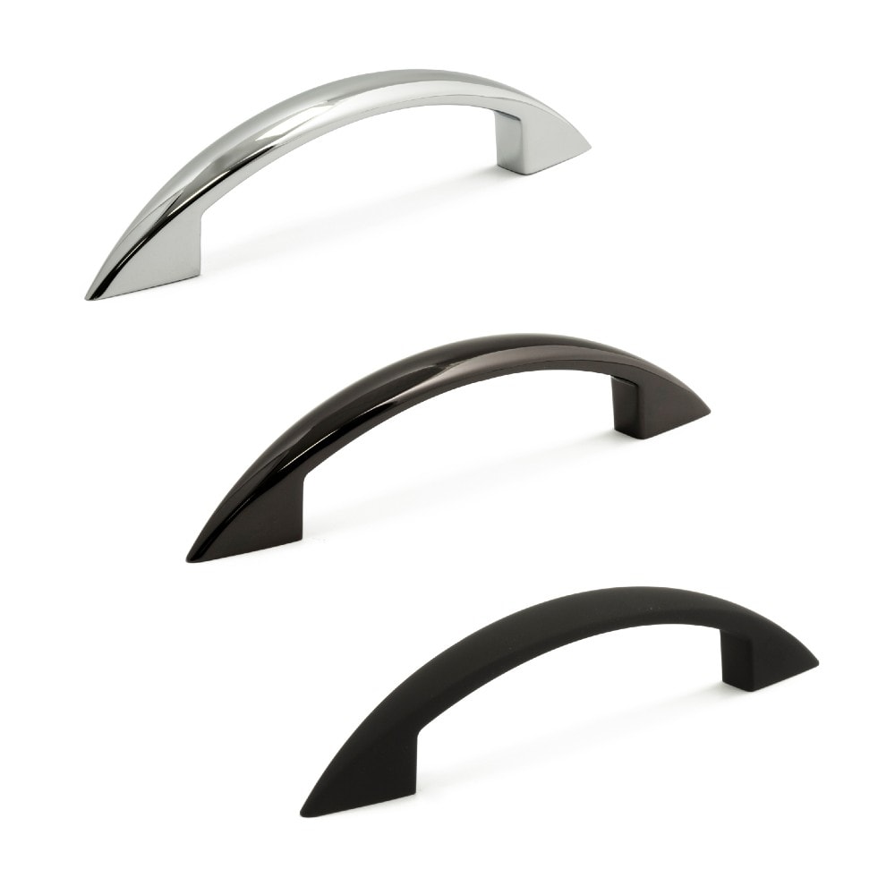 Habo Møbelgreb Cc96 2Stk Joline Sort Nikkel