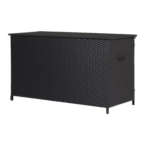 Outfit Marius hyndeboks i sort med hjul 170 x 75 cm