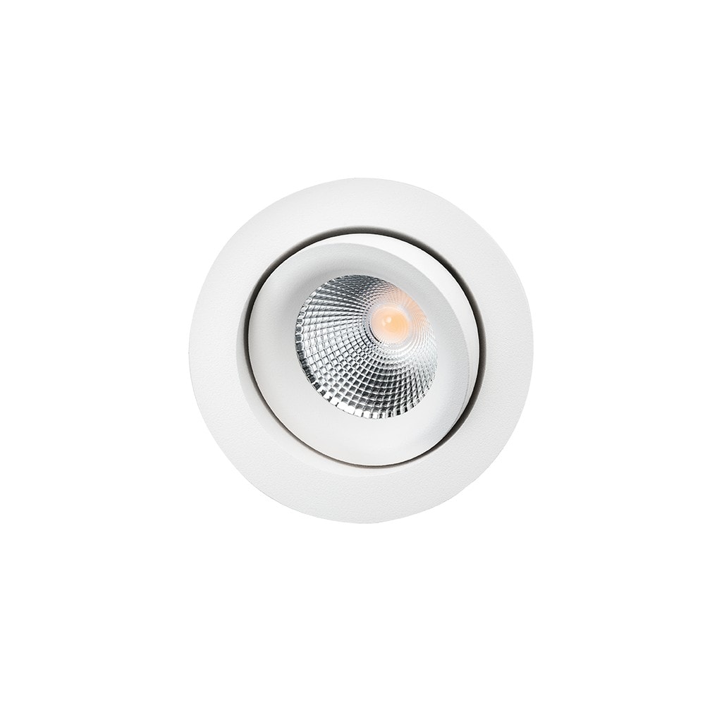 SG Junistar Lux In/Out LED indbygningsspot i hvid 8W IP44 3000K