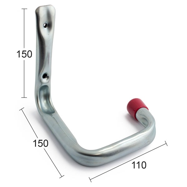 Habo Cykelkrog af stål Elforzinket 150 mm