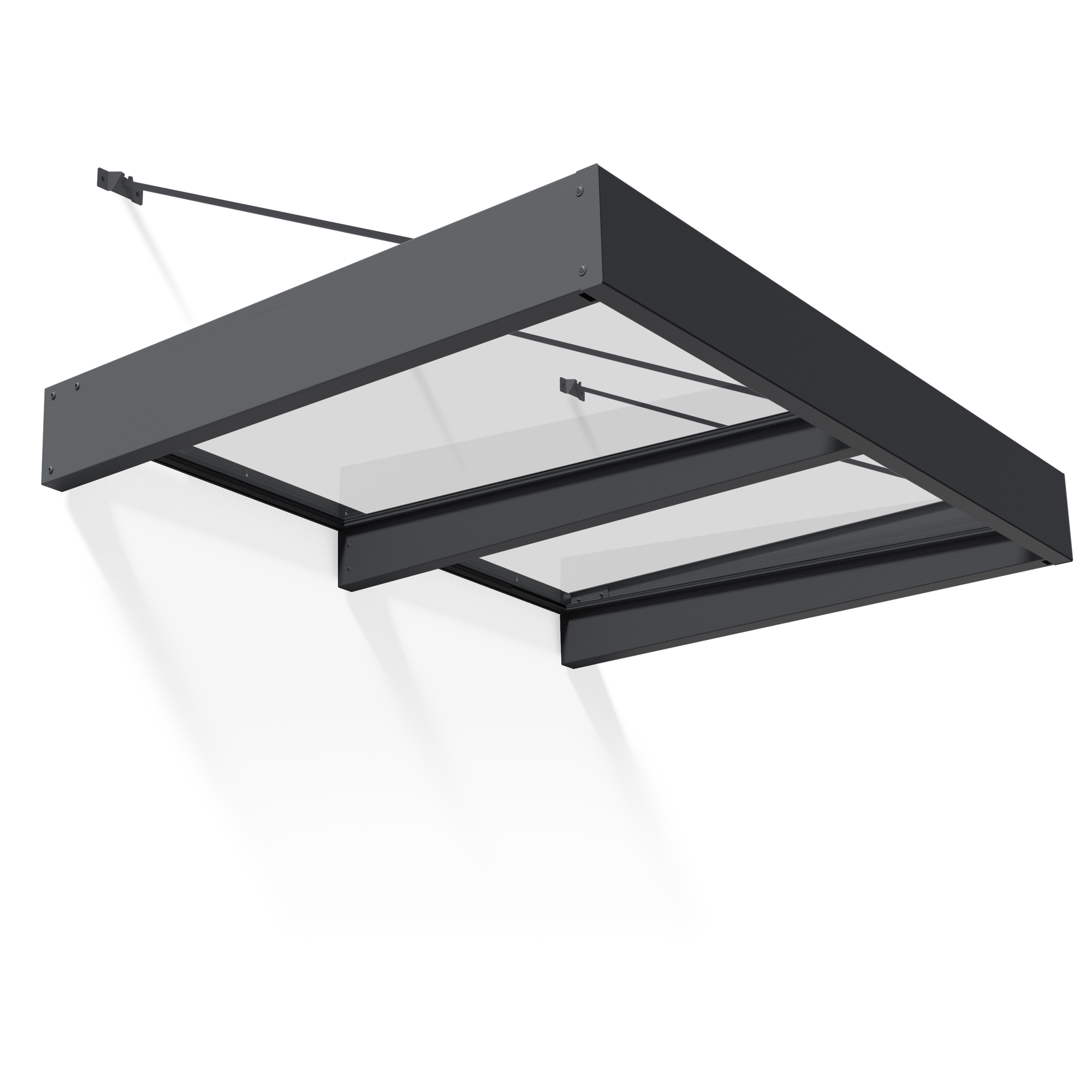 Palram - Canopia Sophia XL 5000 dørbaldakin i antracit