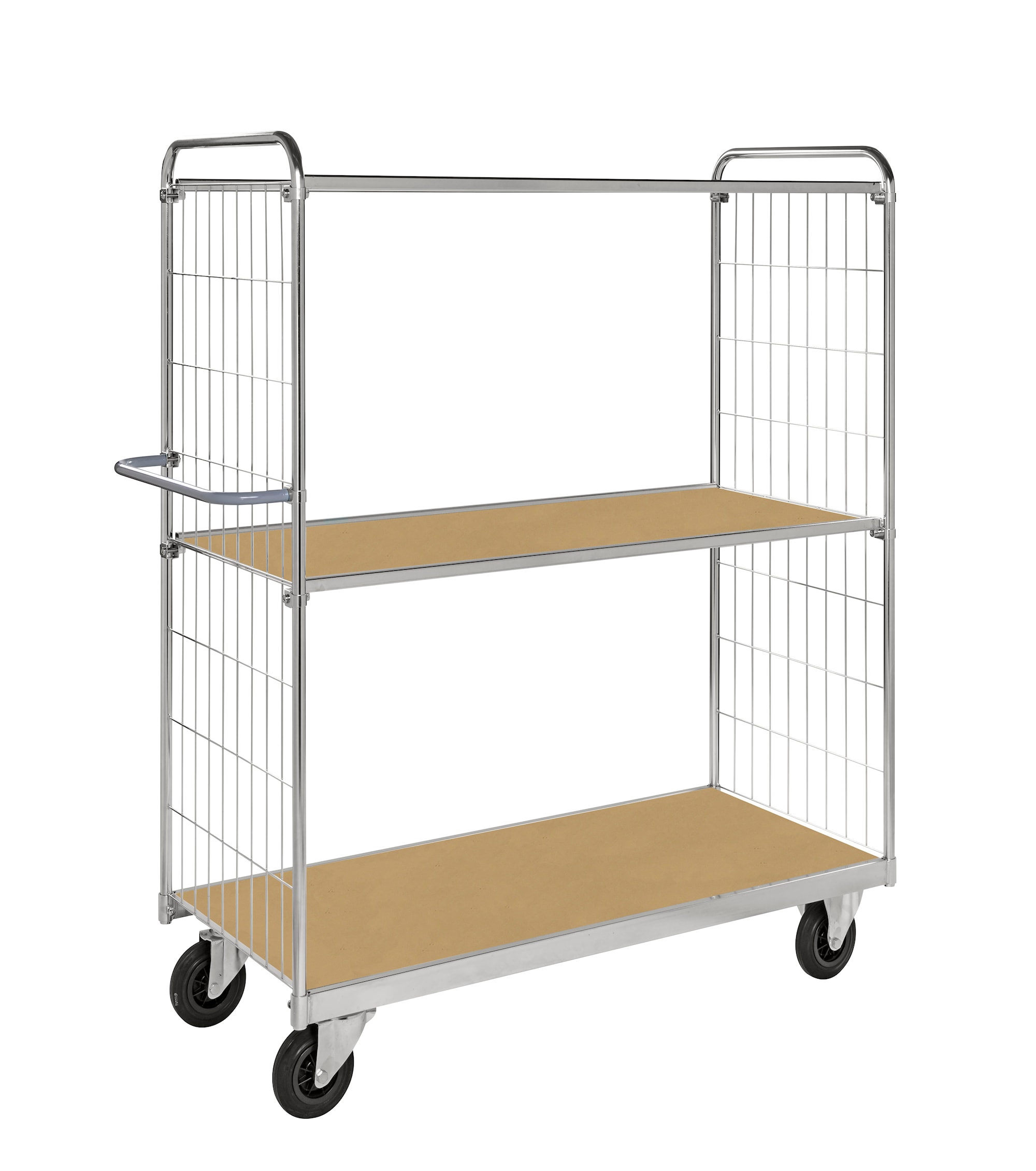 Kongamek elektrogalvaniseret ESD hyldevogn 9000-serien KM9000-3M-ESDB