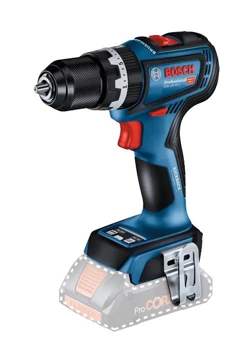 Bosch GSB 18V-90 C slagboremaskine uden batteri og lader