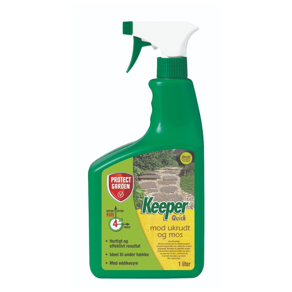 Protect Garden Keeper Quick mod ukrudt og mos spray 1 liter