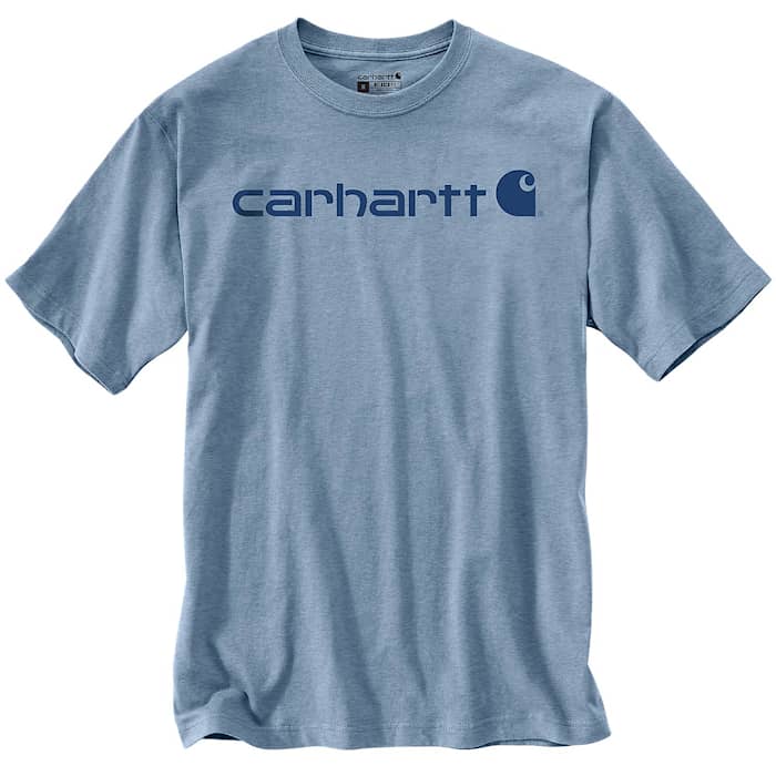Carhartt Core Logo t-shirt blå