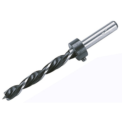 Wolfcraft dyvelbor med styrespids, dybdestop 10 mm