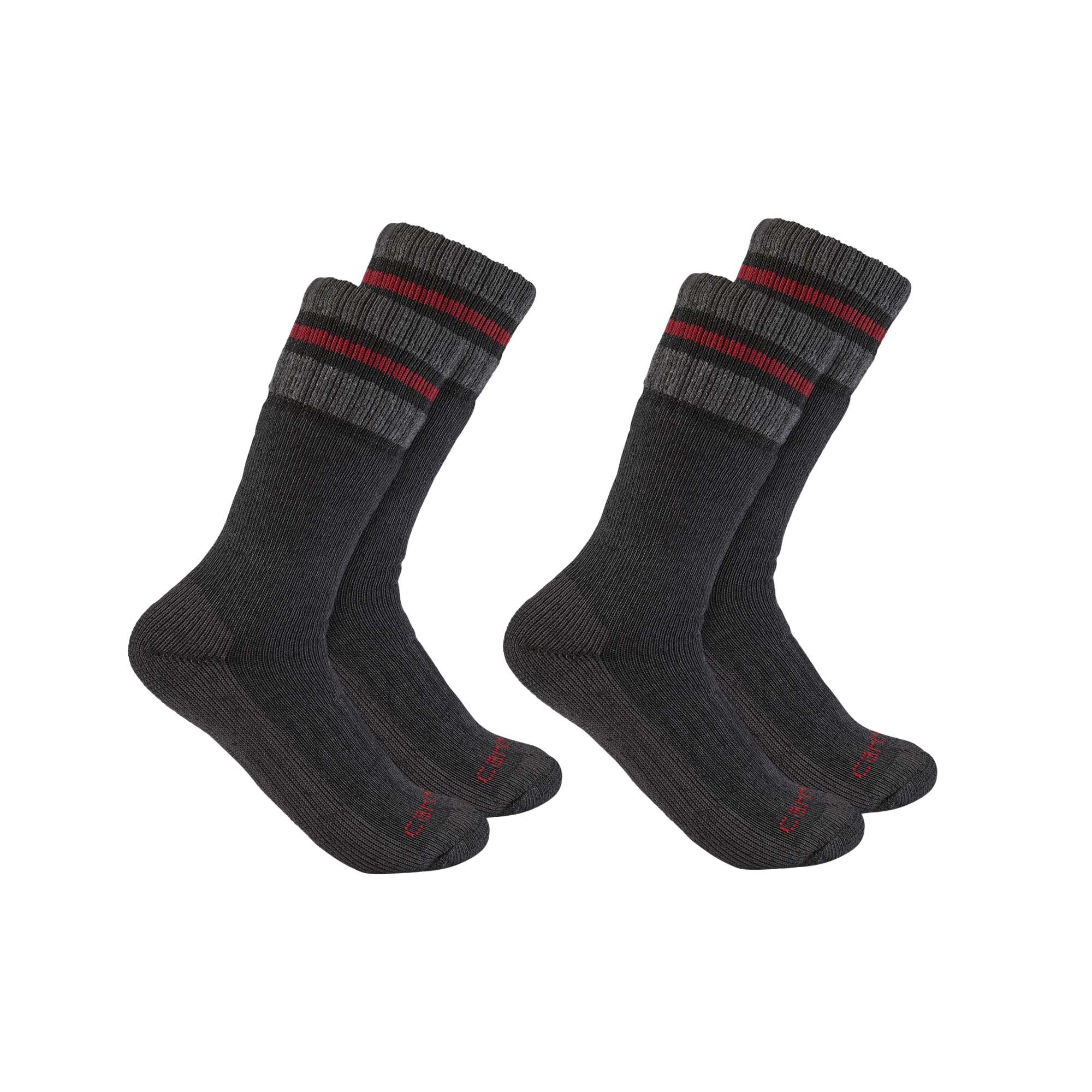 Carhartt Work Socks 2-Pack Men Black XL