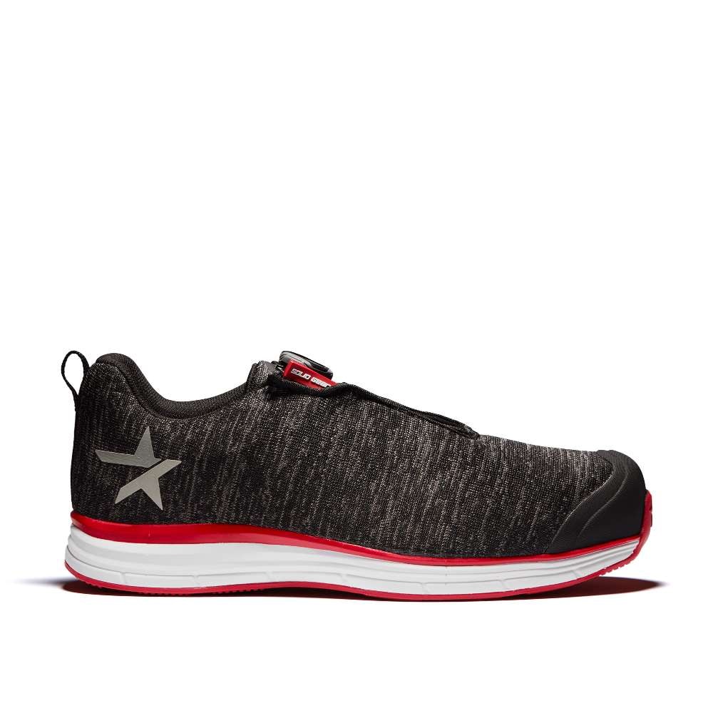 Solid Gear sikkerhedssko model Haze Mars rød str. 48